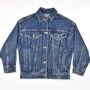 Youth Kids Vintage Levi's Denim Trucker Jacket - S